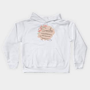 Smile !!! Kids Hoodie